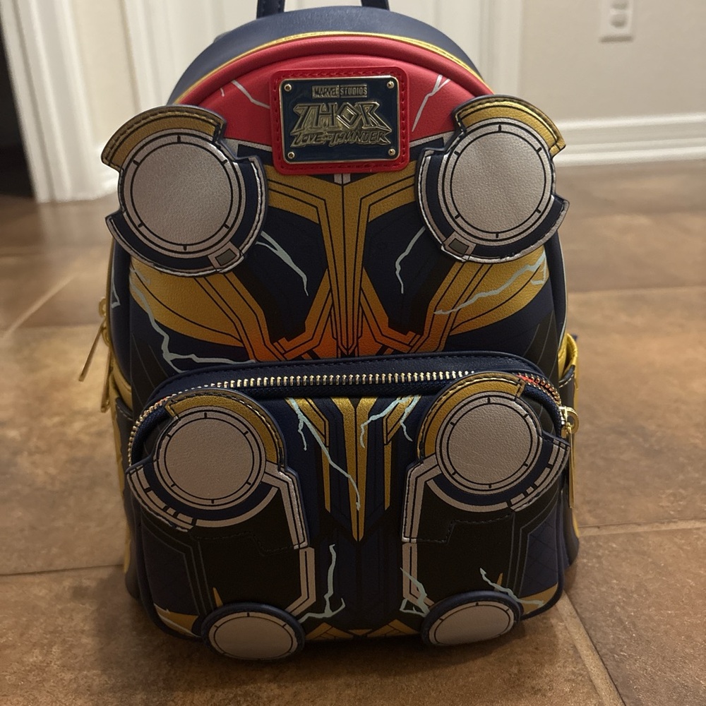 Marvel Thor Backpack in Blue and Yellow